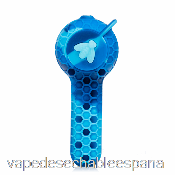 Vape Desechable España Stratus 2 En 1 Cuchara De Silicona Mármol Azul (baby Blue/blue)